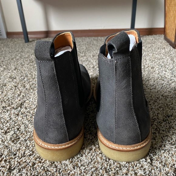 NIB Men’s Dunross and Sons Trevor Dark Grey Chelsea Boots - Picture 7 of 10